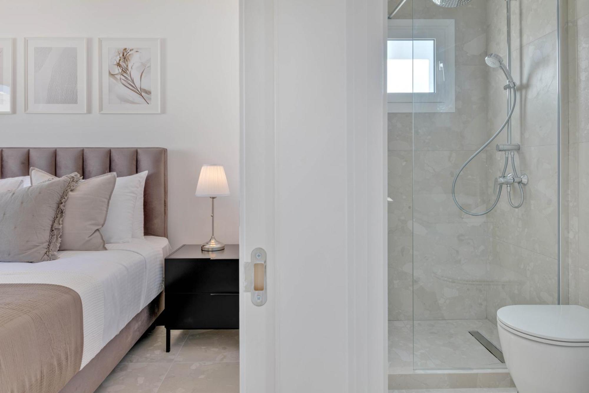 Ferienwohnung Phaedrus Living: Seaview Luxury Flat Limnaria 150 Paphos Exterior foto
